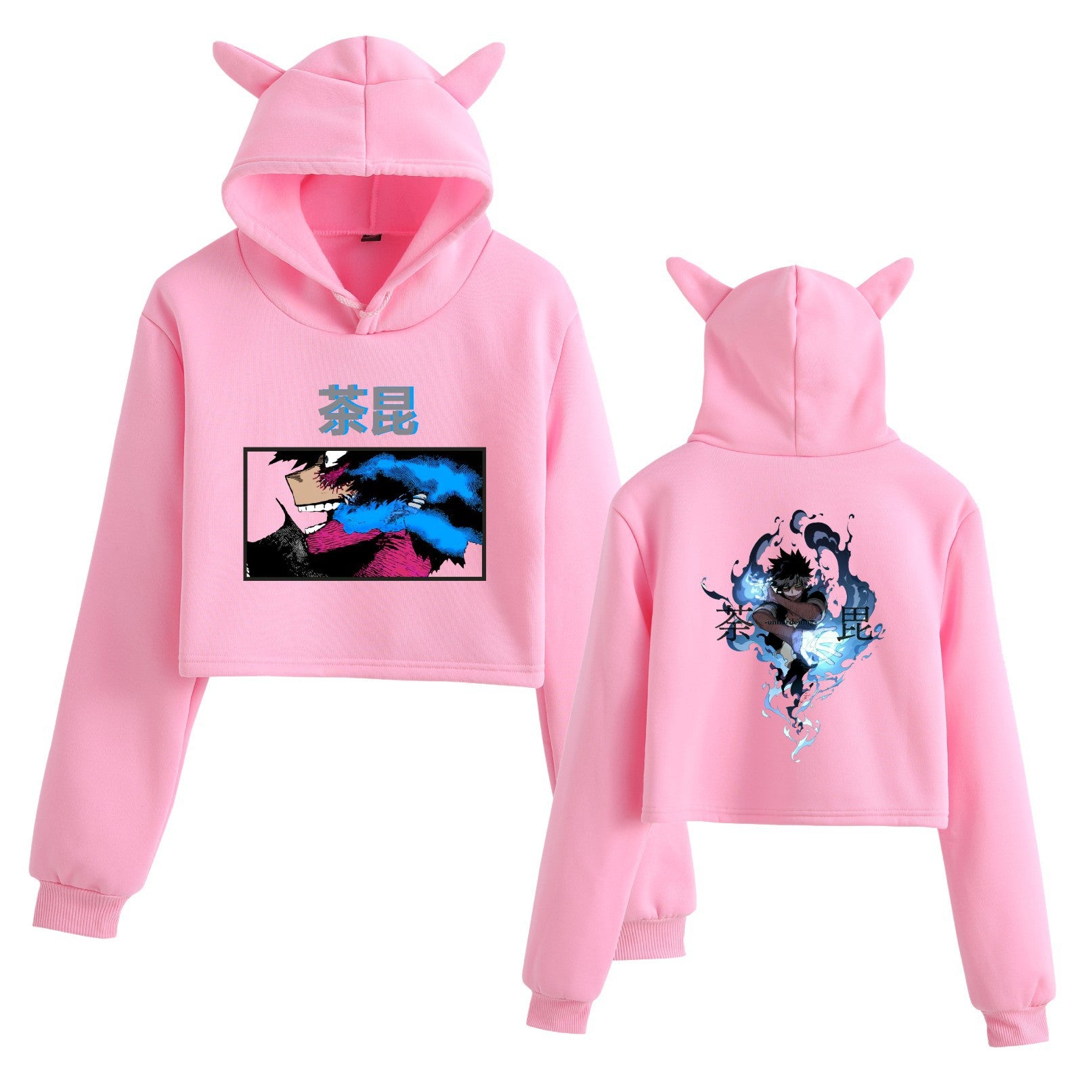 Creative Crop Top Inspired by Hunter x Hunter and My Hero