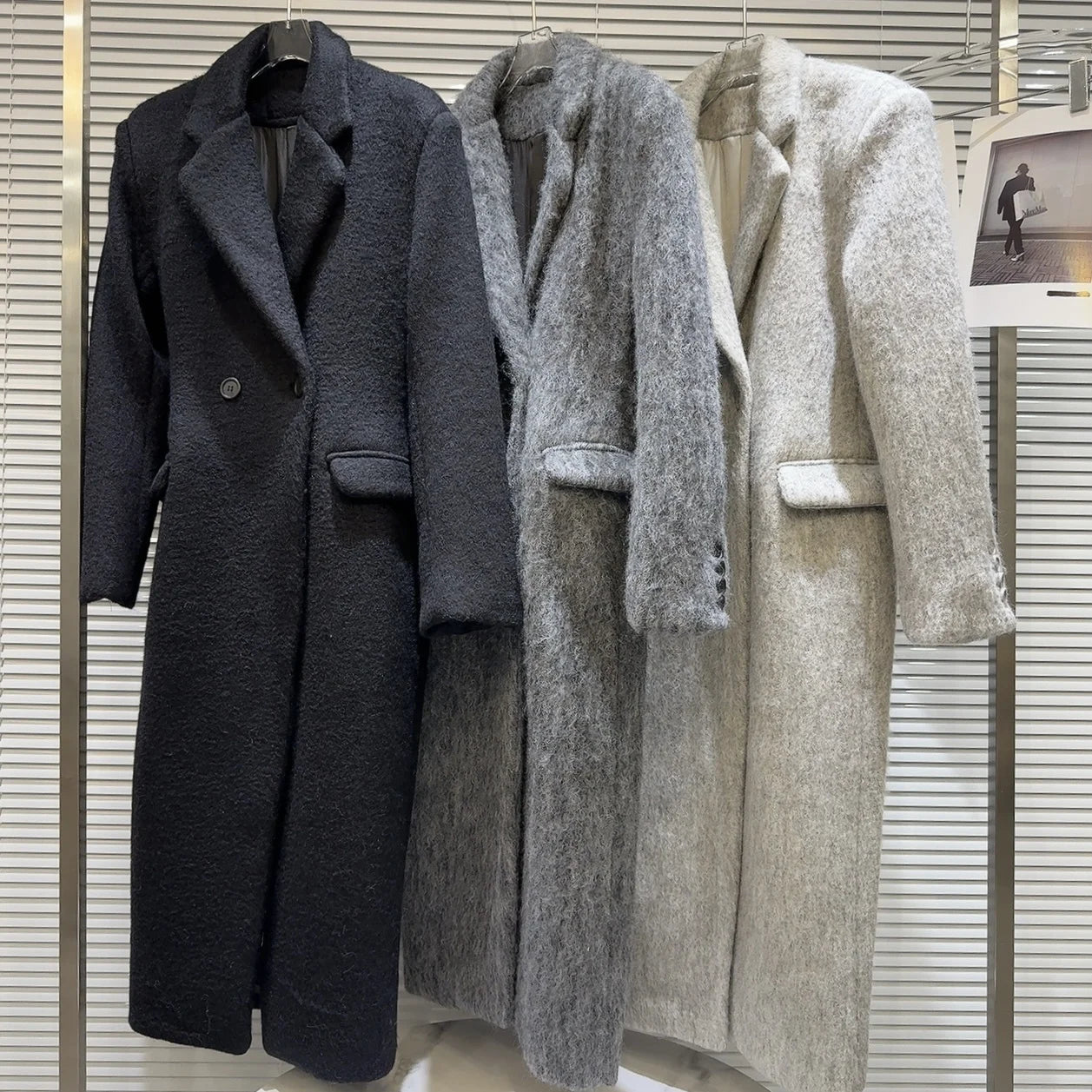 Damen Kurz Winter Faux Fur Biker Jacke – Kontrast Design, Warm & Trendy