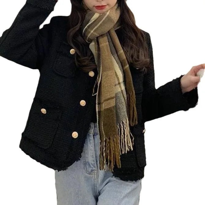 French Cardigan Thin Style High-end Short Style Women's Jacket