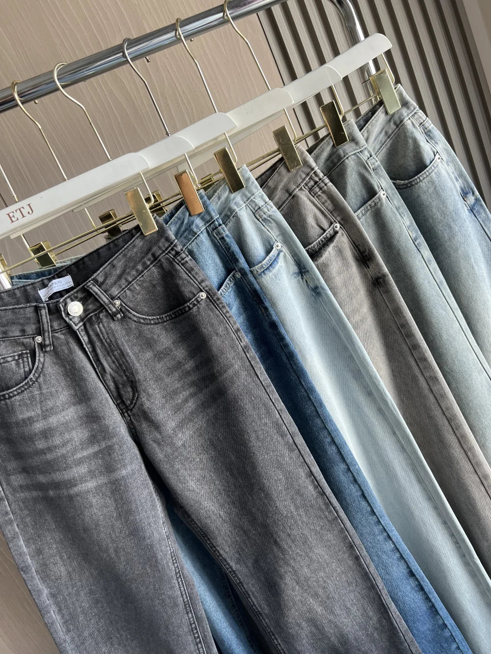 Z1975 Gerade Jeans mit Mid-Waist – Y2K Klassiker, neue Waschung 2025 (Herbst/Winter)