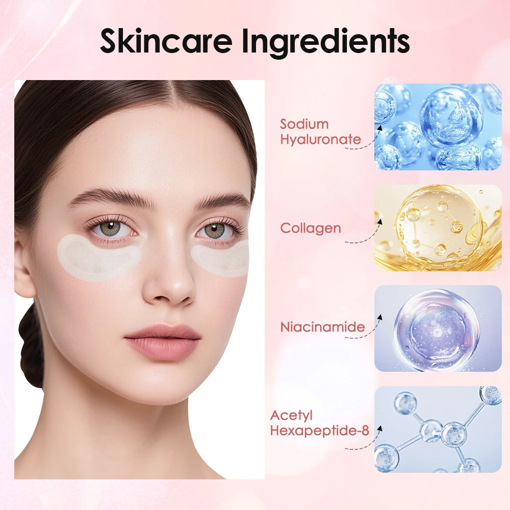 Microneedle Augenklappen Maske