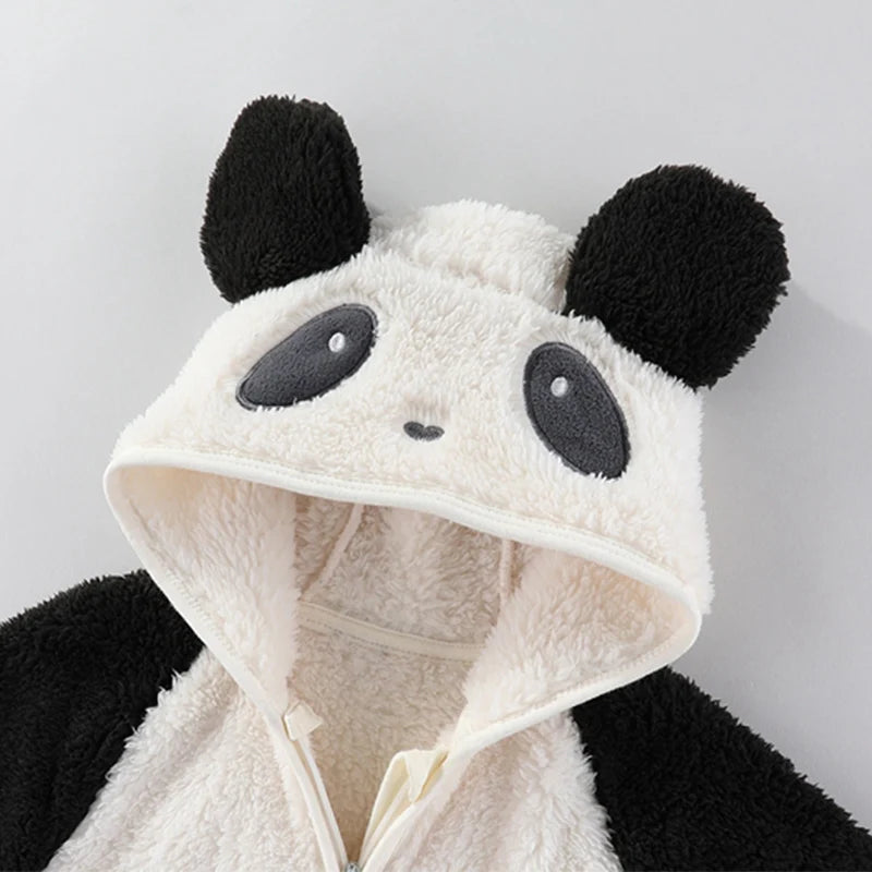 Weiche Neugeborenen Baby Overall Flanell Herbst Winter Jungen Mädchen 0-18M