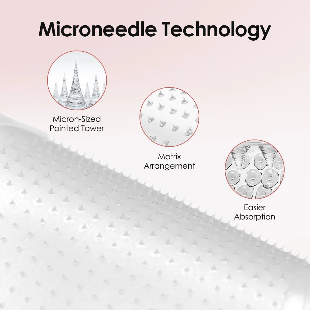 Microneedle Augenklappen Maske