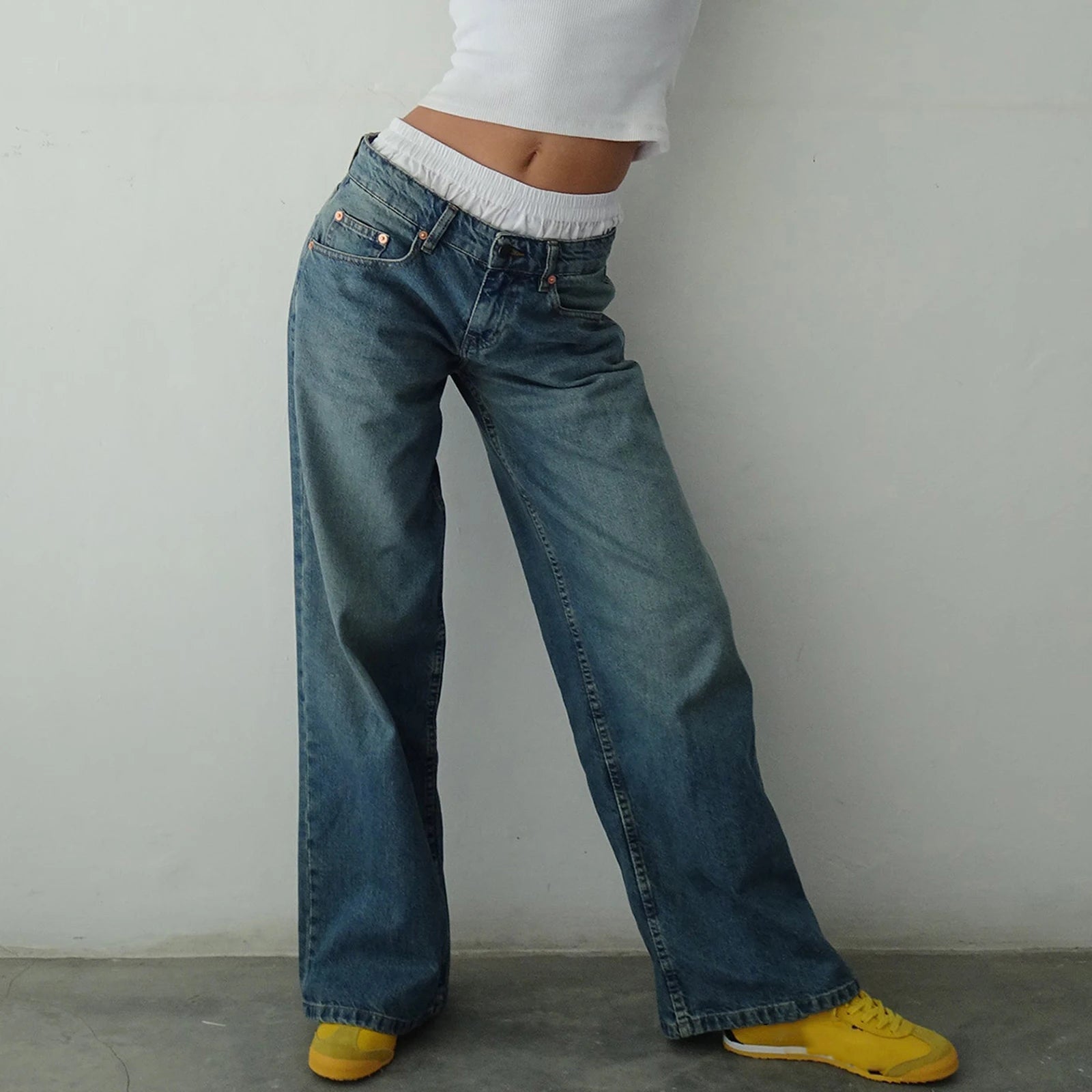 Baggy-Jeans für Damen,