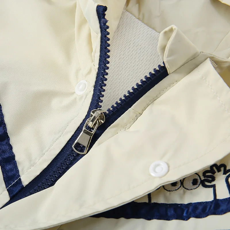 2025 Herbst winddichter Babyspielanzug für Neugeborene,