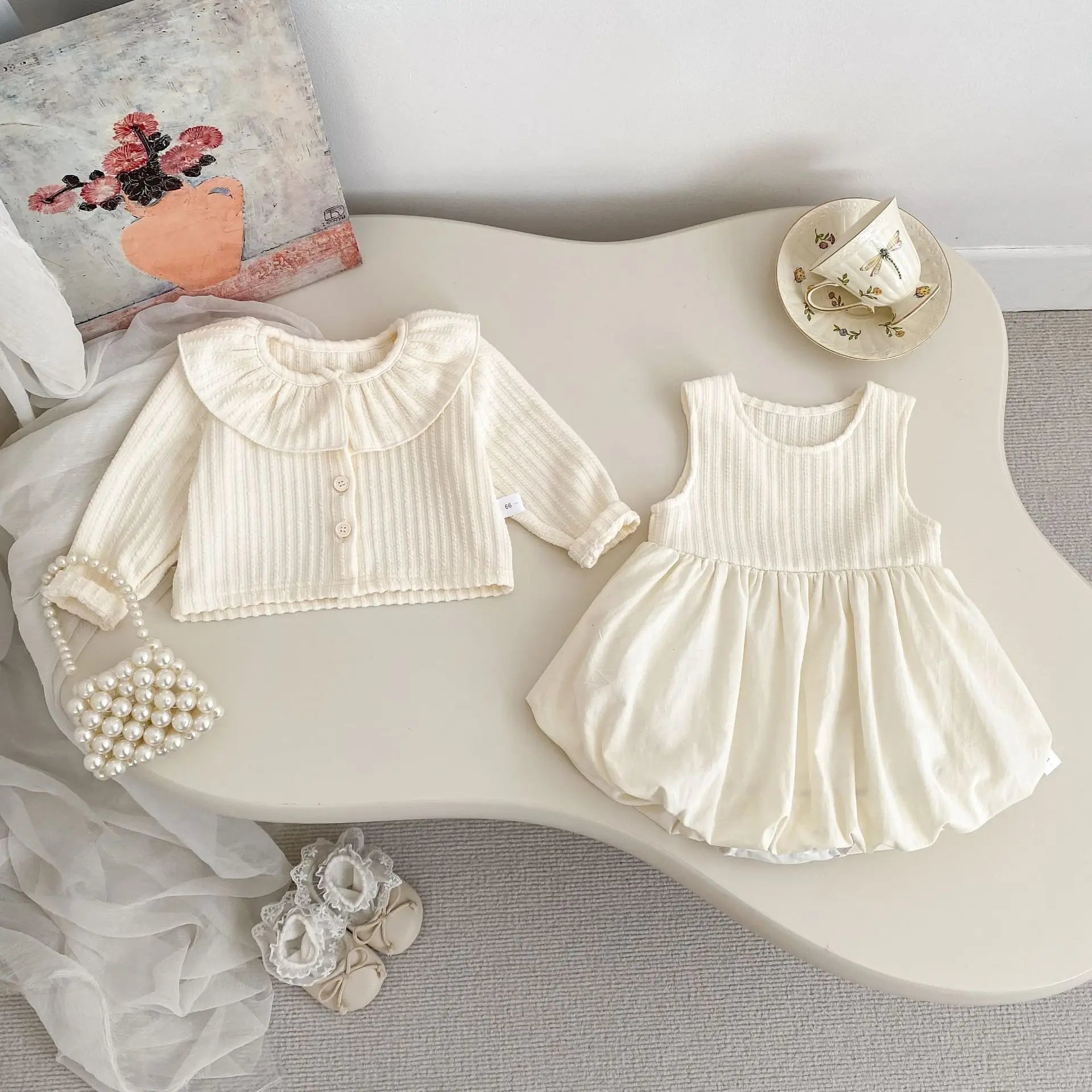 2025 herbst Baby Mädchen Blume Knospe Rock