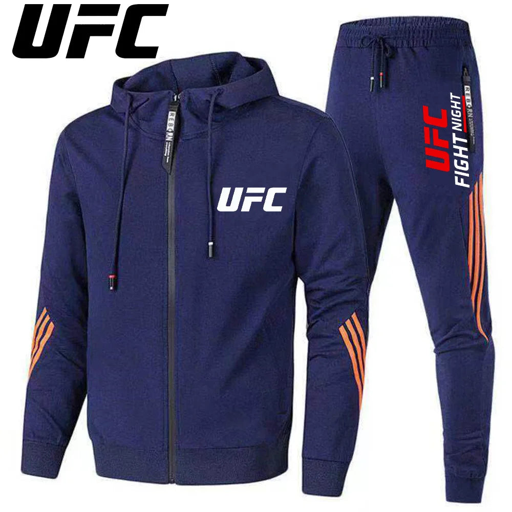 UFC Herren Trainingsanzug – Modisches Sportset mit Hoodie