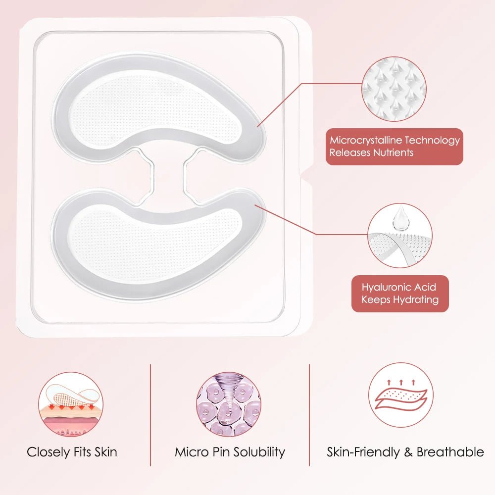 Microneedle Augenklappen Maske