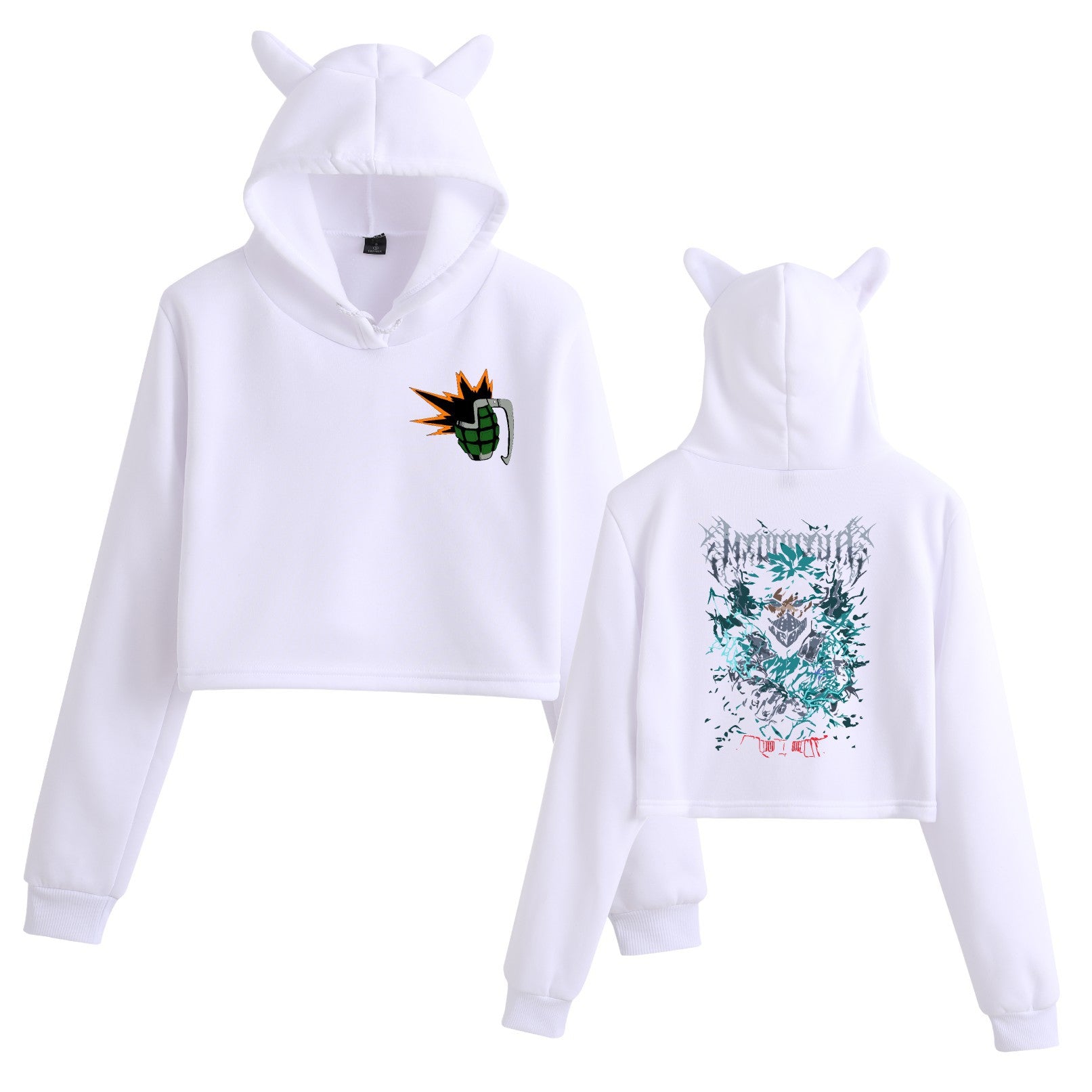 Creative Crop Top Inspired by Hunter x Hunter and My Hero