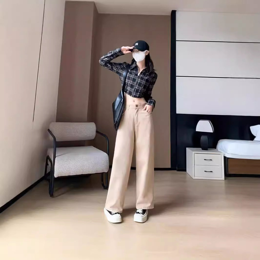 Damenhose in Khaki