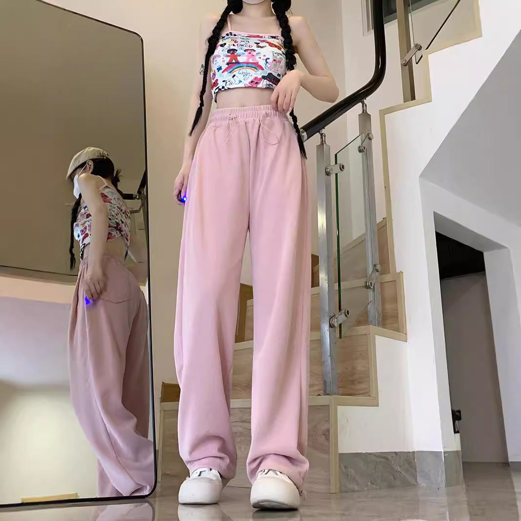 Damen High-Waist Mini Jogginghose