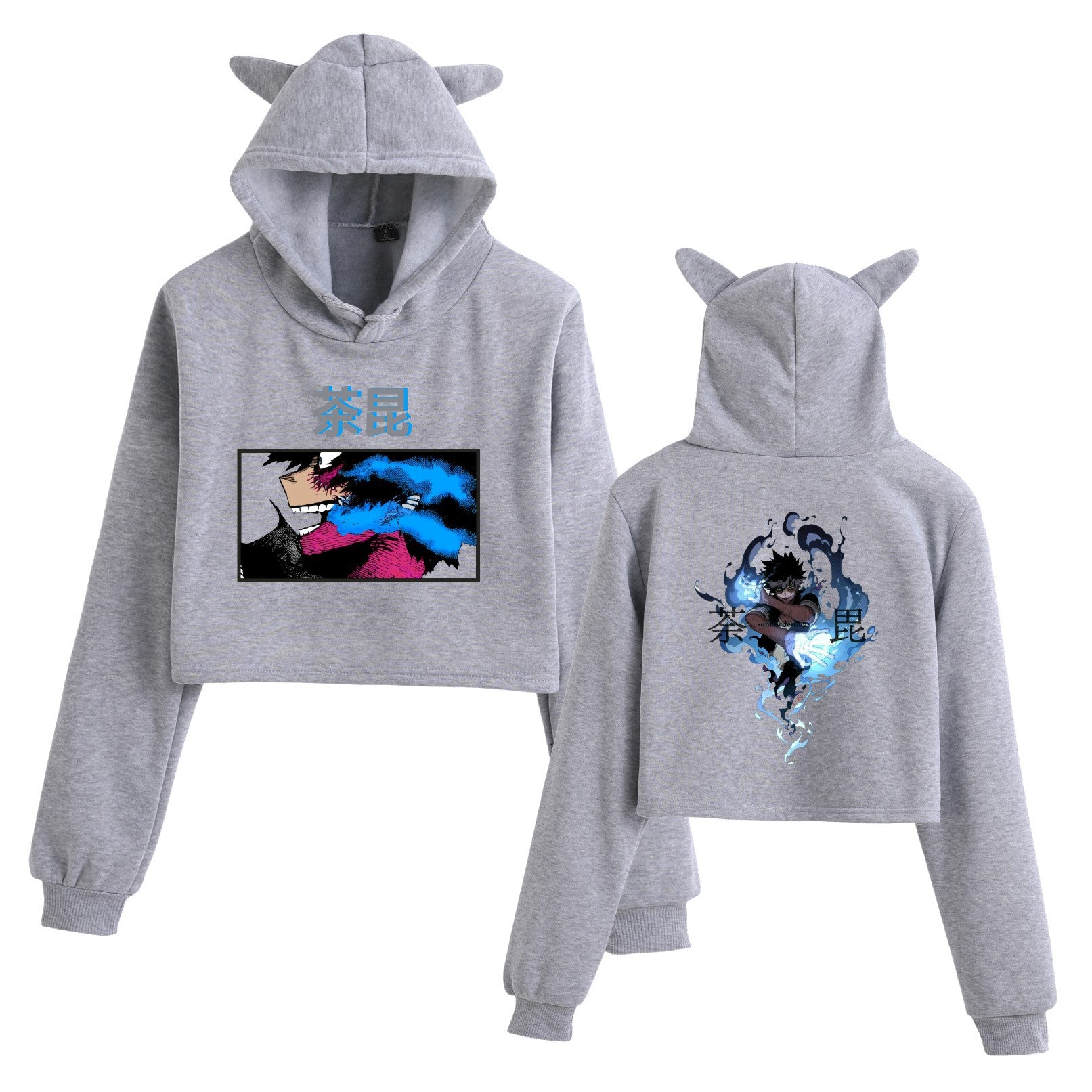 Creative Crop Top Inspired by Hunter x Hunter and My Hero