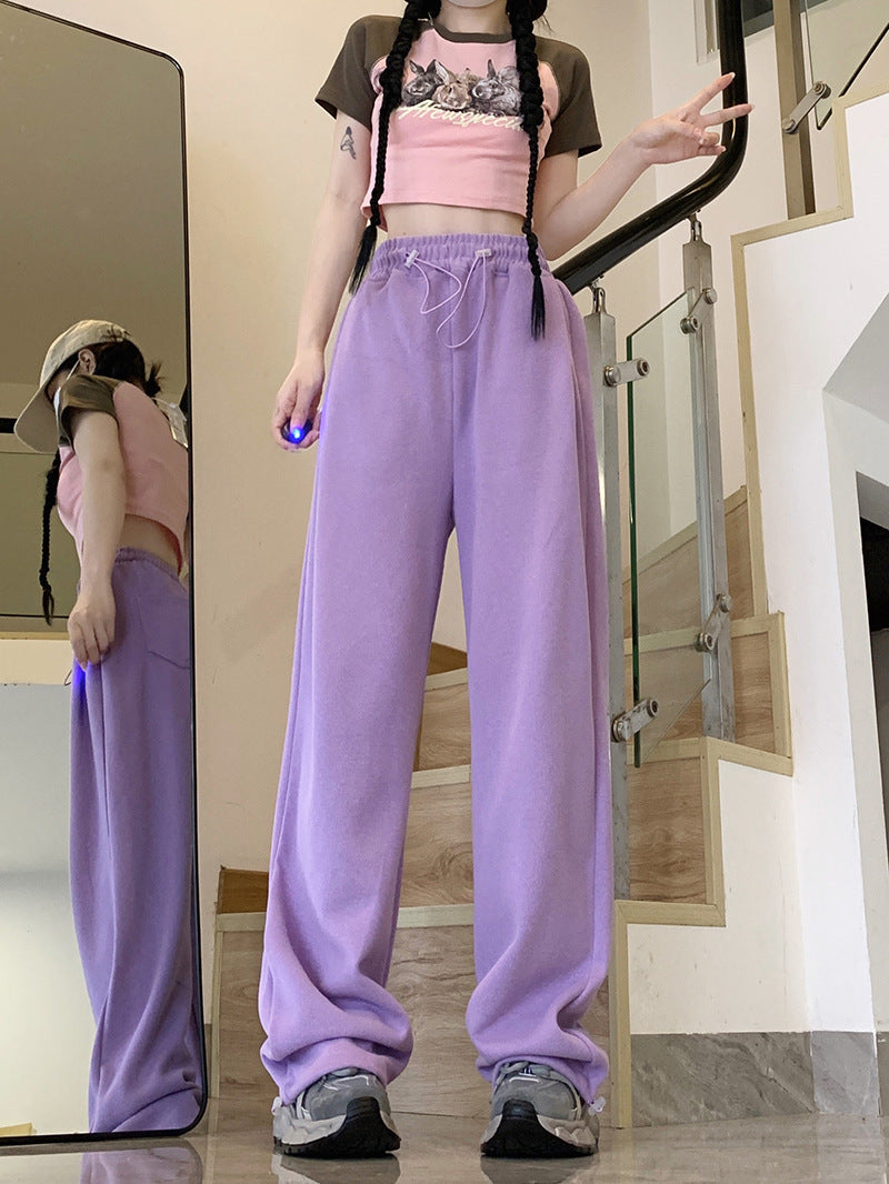 Damen High-Waist Mini Jogginghose