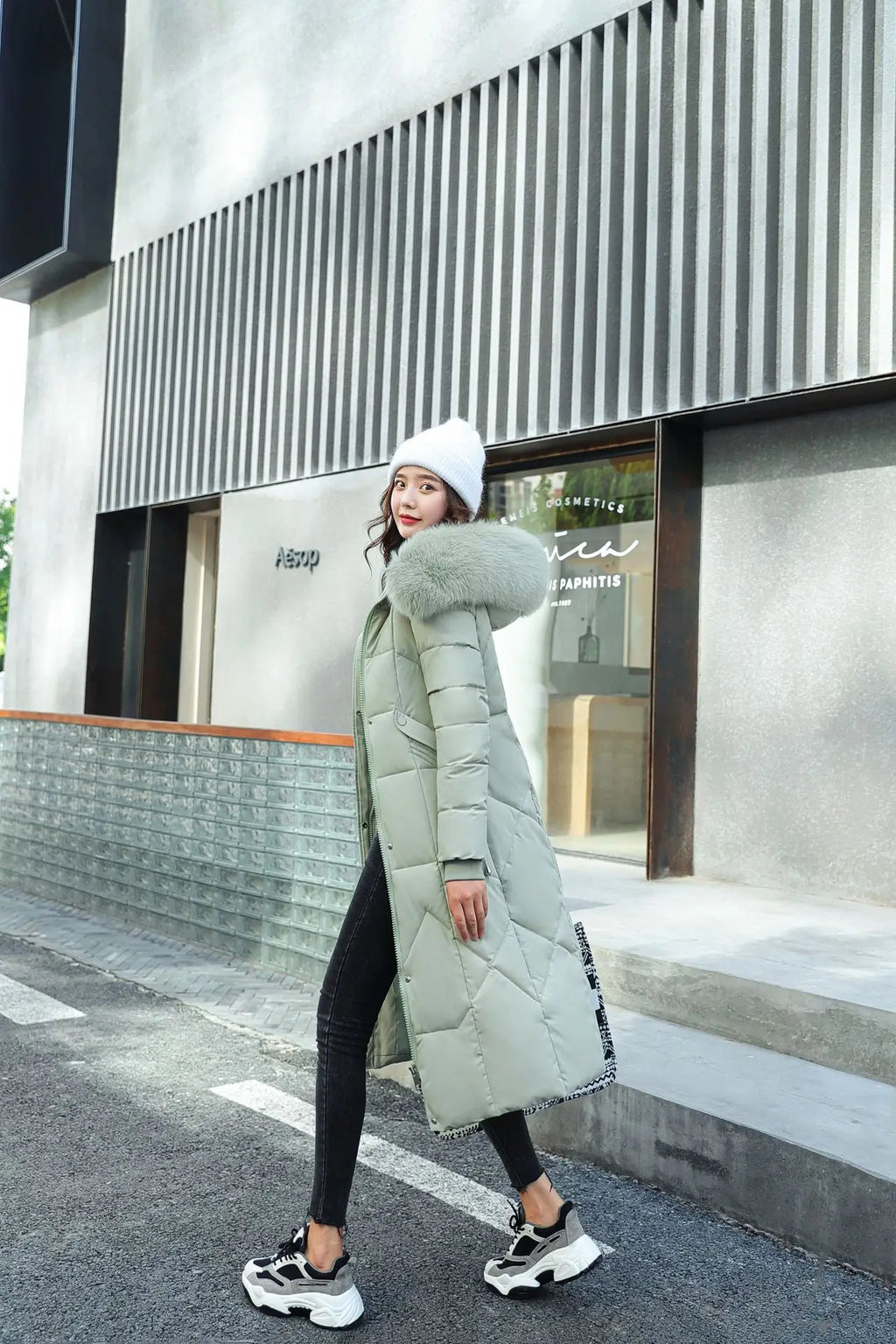 Women Coat Casual Winter Warm Parka Women Winter Long Coat Female Loose Hooded Winter Jacket Plus Size