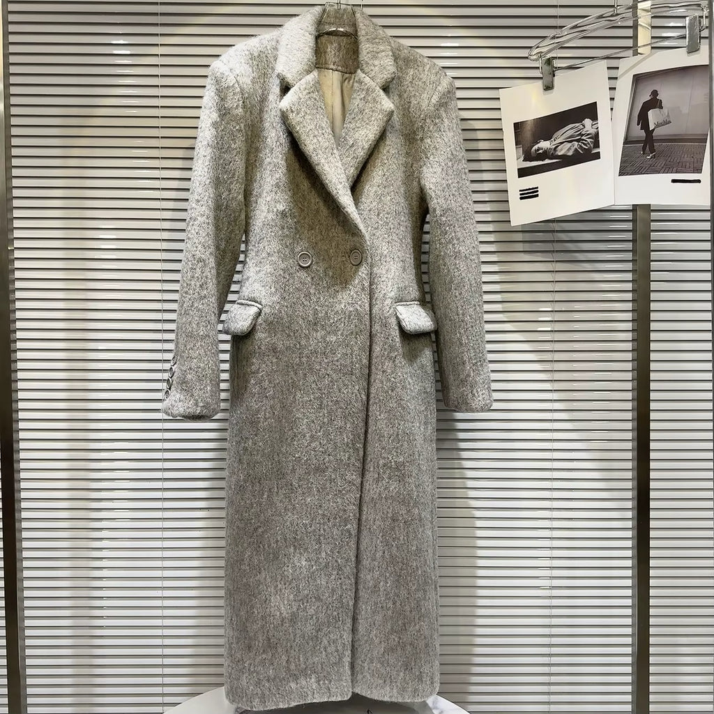 Damen Kurz Winter Faux Fur Biker Jacke – Kontrast Design, Warm & Trendy