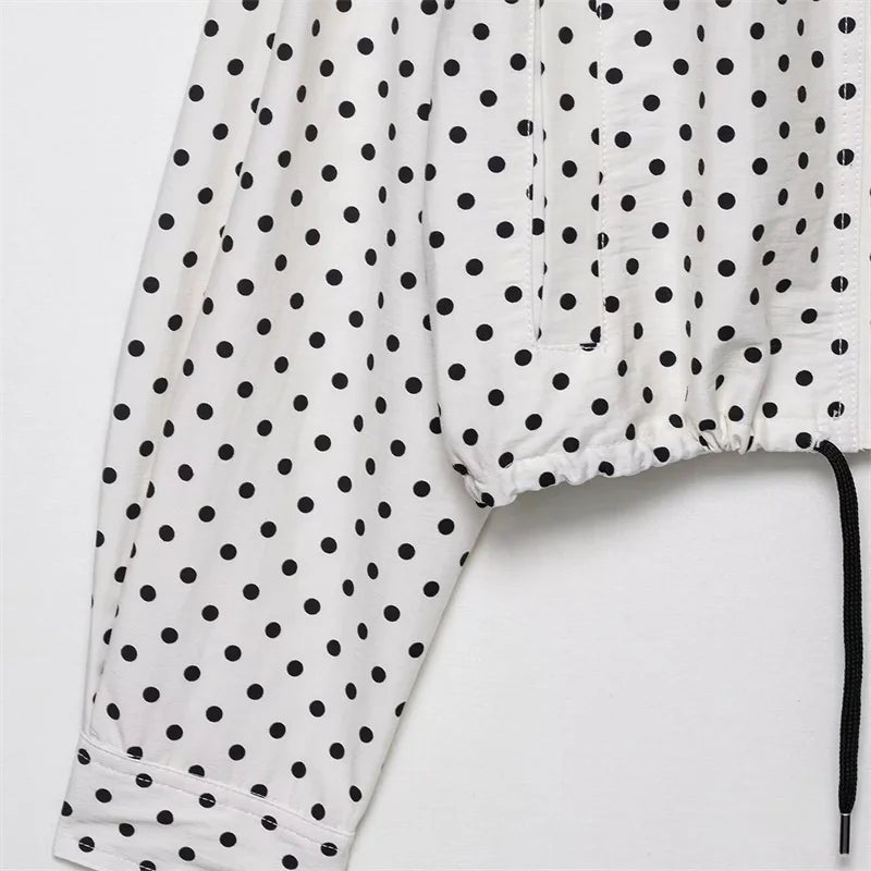 ZATRHMBM polka dot jacket