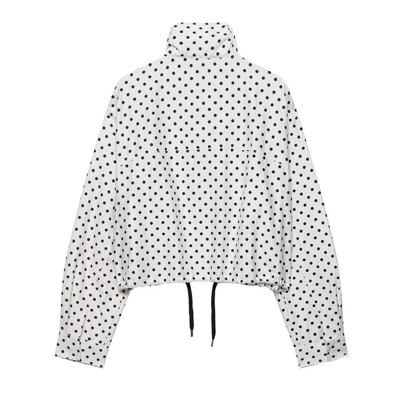 ZATRHMBM polka dot jacket