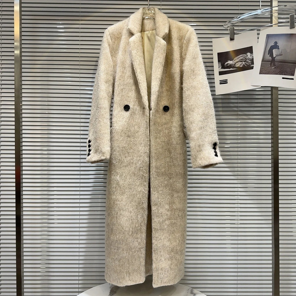 Damen Kurz Winter Faux Fur Biker Jacke – Kontrast Design, Warm & Trendy