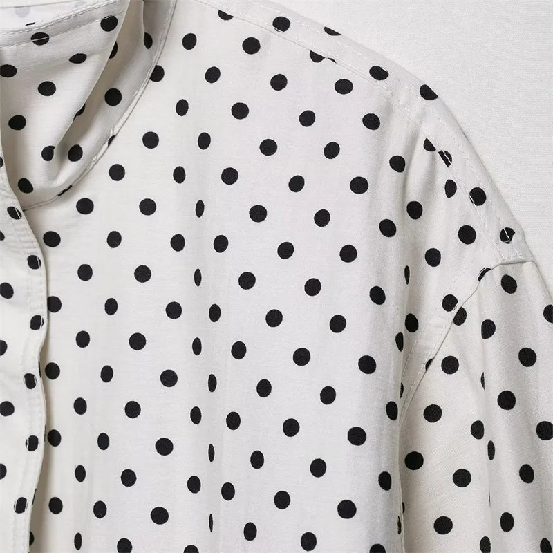 ZATRHMBM polka dot jacket