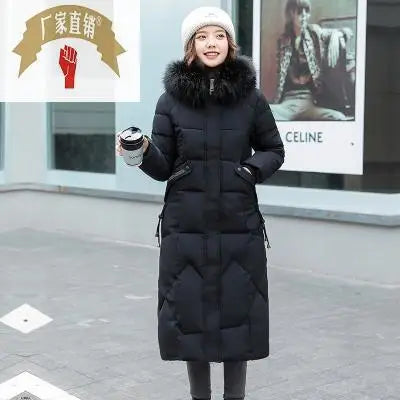 Women Coat Casual Winter Warm Parka Women Winter Long Coat Female Loose Hooded Winter Jacket Plus Size