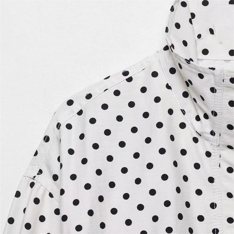 ZATRHMBM polka dot jacket