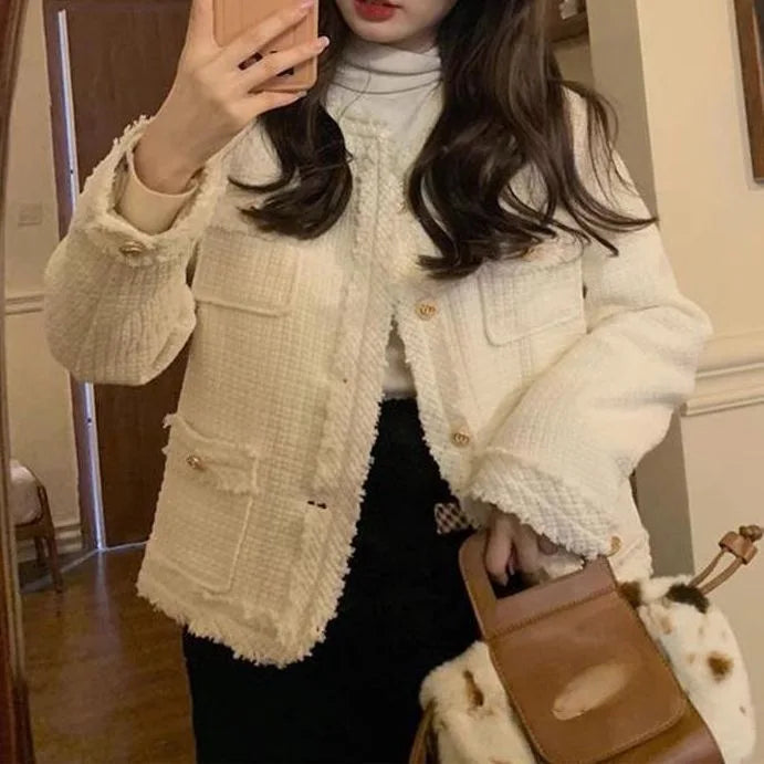 French Cardigan Thin Style High-end Short Style Women's Jacket