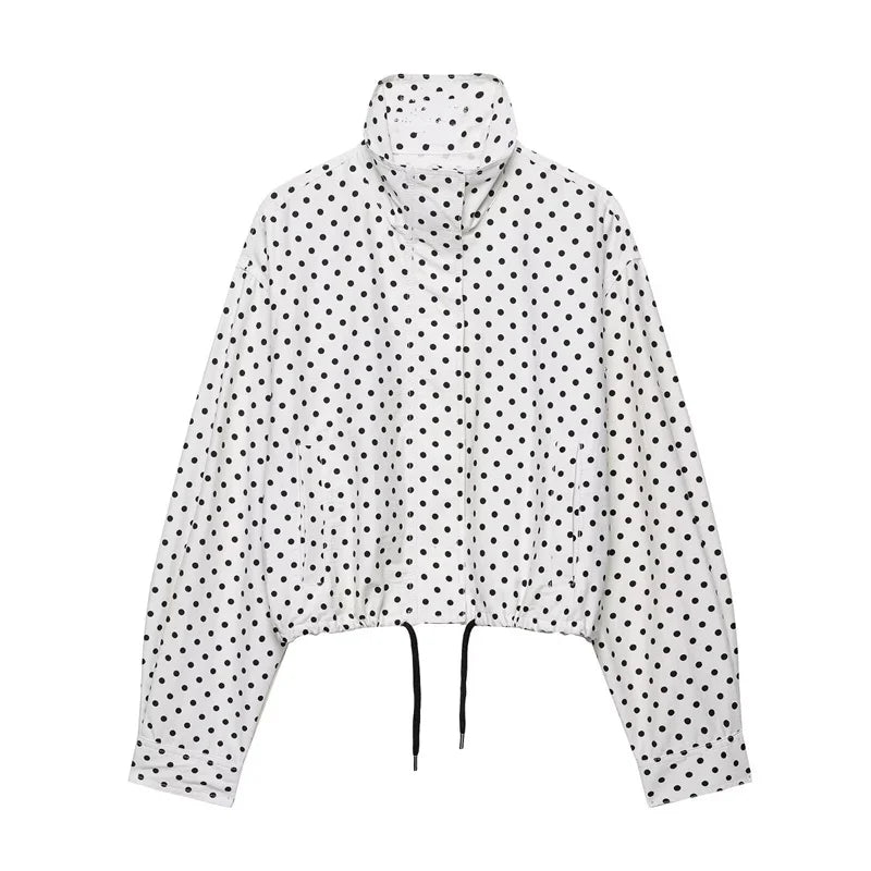 ZATRHMBM polka dot jacket