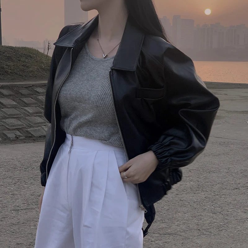 Trenchcoat Small Westernized Polo Loose Casual