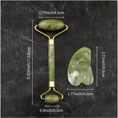 Natürliche Jade Scraping Board Roller
