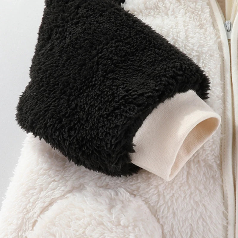 Weiche Neugeborenen Baby Overall Flanell Herbst Winter Jungen Mädchen 0-18M