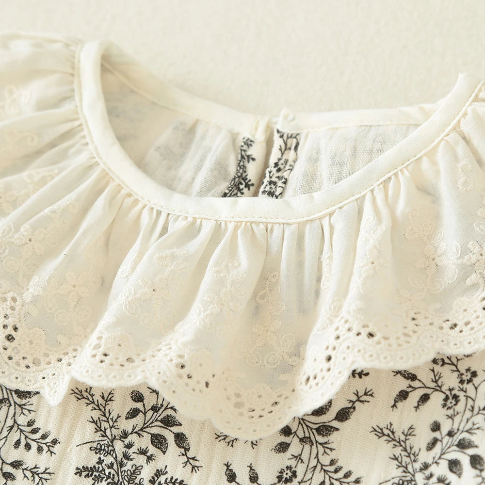 Frühling Neugeborenen Baby Mädchen Spitze Prinzessin Kleidung