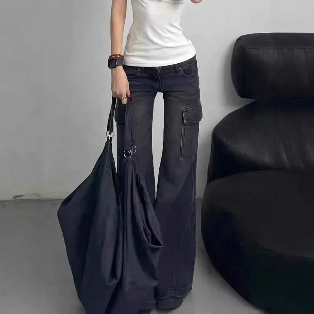 SlimCurve Jeans – Low Rise Bootcut Fit