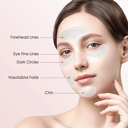 Microneedle Augenklappen Maske