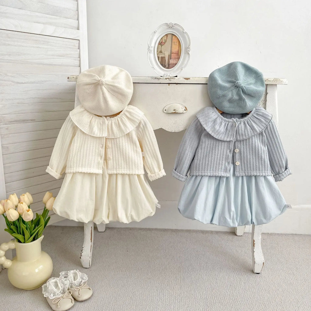 2025 herbst Baby Mädchen Blume Knospe Rock