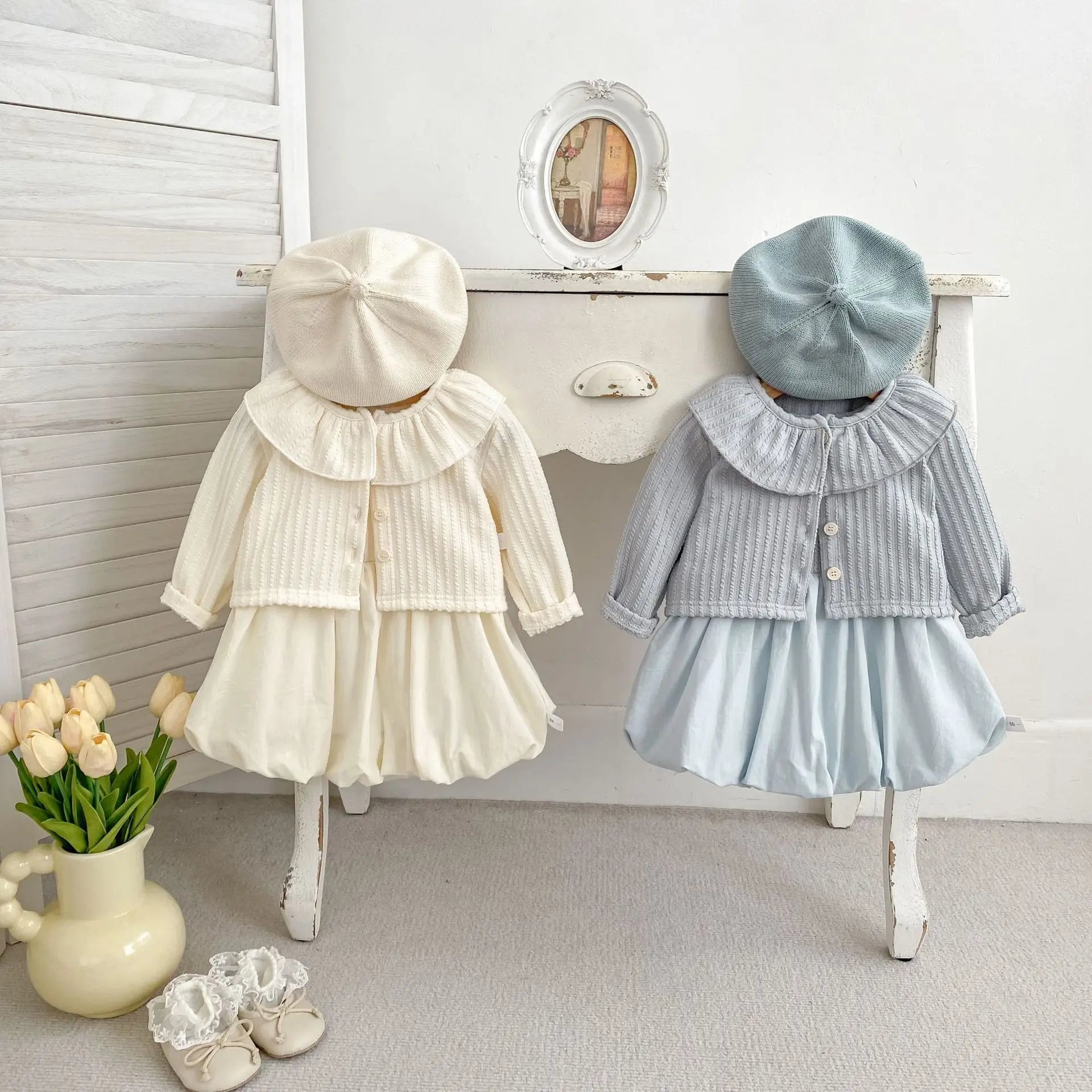 2025 herbst Baby Mädchen Blume Knospe Rock