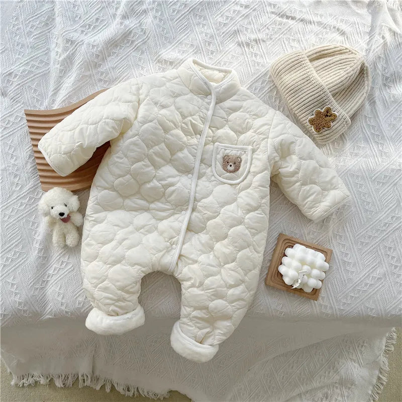 Baby Overall Herbst Winter Einfache Mode jungen ein Stück