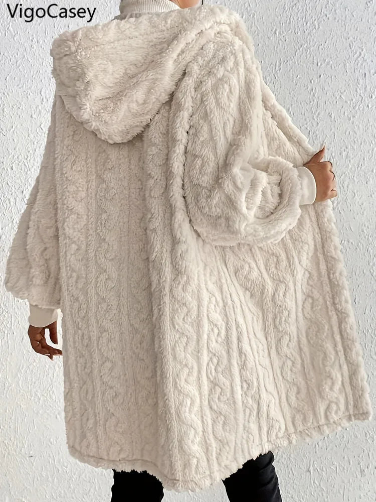 VigoCasey 2025, Damen-Herbst-Kapuzenjacke,