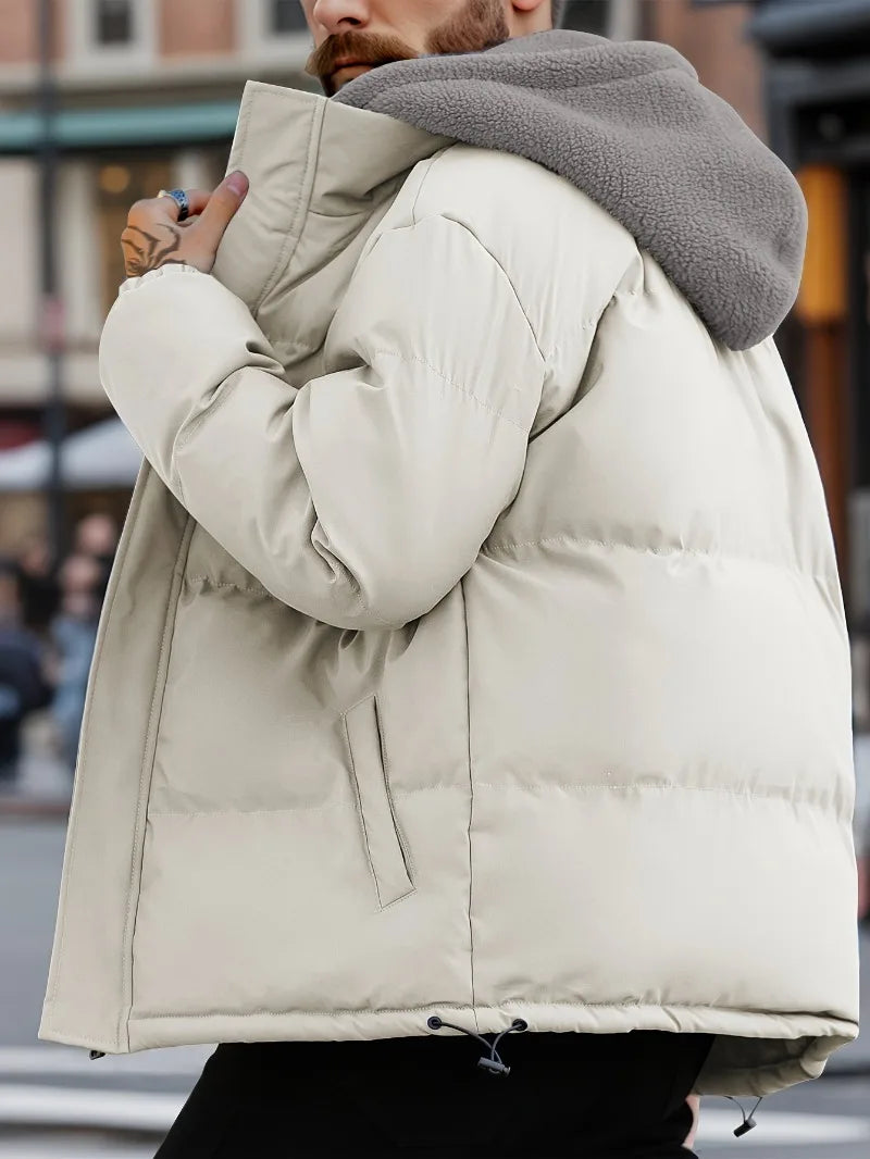 Winter Chic: Winddichte Herrenjacke™