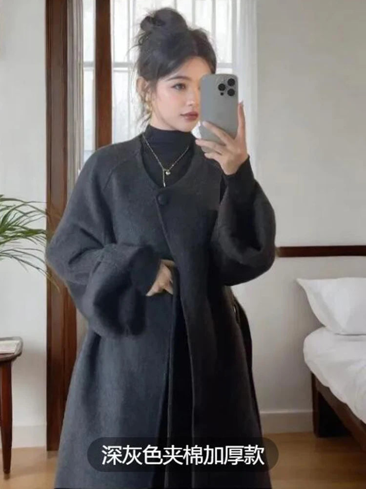 Herbst Winter neue Woll mäntel