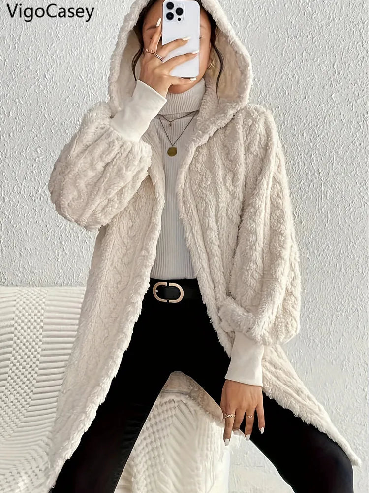 VigoCasey 2025, Damen-Herbst-Kapuzenjacke,