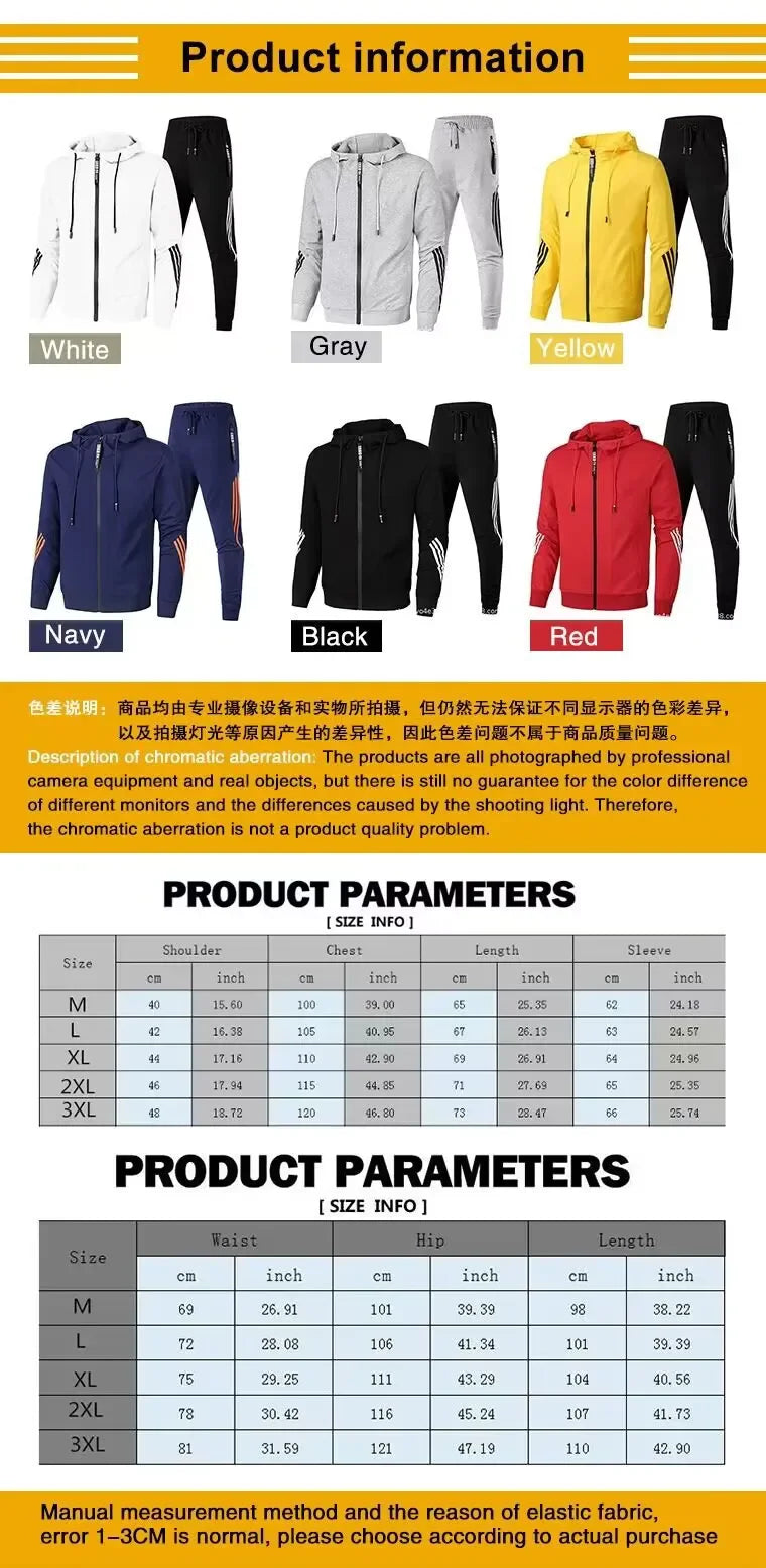 UFC Herren Trainingsanzug – Modisches Sportset mit Hoodie