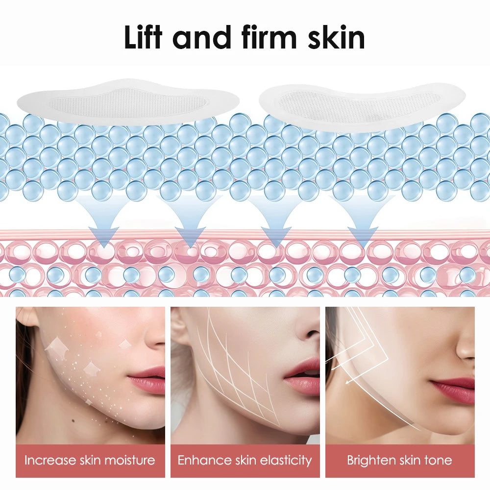 Microneedle Augenklappen Maske