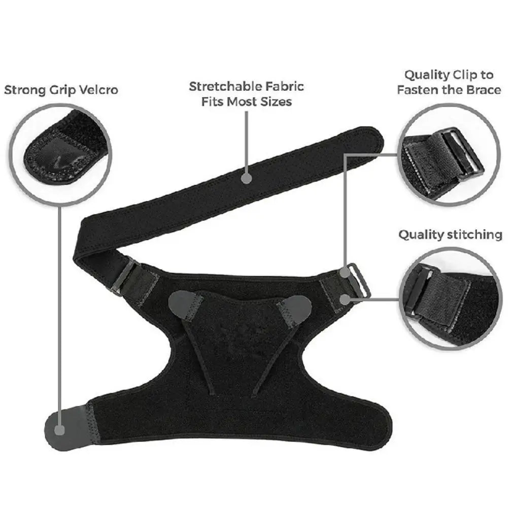 Einstellbare Massage Schulterstütze Atmungsaktive Sport Schulterstütze Kann Druckpolster Neopren Schmerzen Eis Pack Kompressionshülse