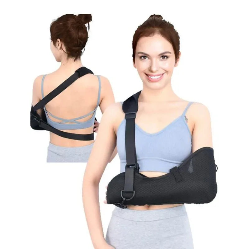 Atmungsaktive Mesh Unterarm Strap Schulter Ellenbogen Handgelenk Gelenk Dislokation Fixierung Klammer Arm Unterstützung Anti Strangulation Arm Schutz
