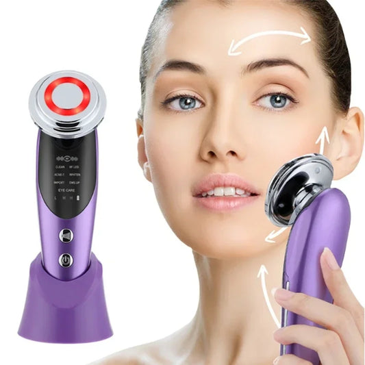 7-in-1-Facelifting-Maschine Mikrostrom Hautverjüngung