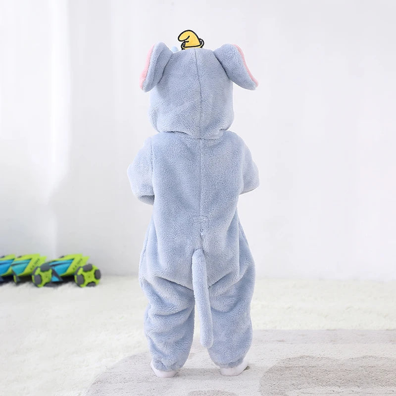 Kigurumis Schöne Elefanten Neugeborenen Baby Kleidung