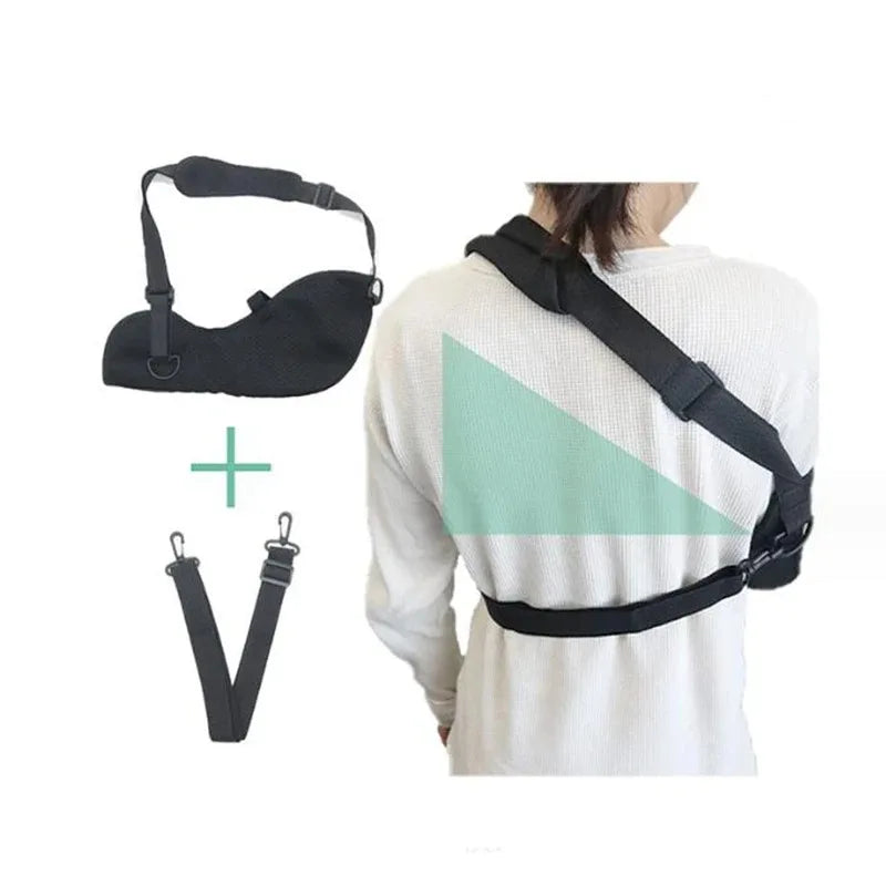 Atmungsaktive Mesh Unterarm Strap Schulter Ellenbogen Handgelenk Gelenk Dislokation Fixierung Klammer Arm Unterstützung Anti Strangulation Arm Schutz