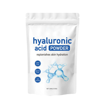 Hyaluronsäure-Gesichtsmaske in Pulverform