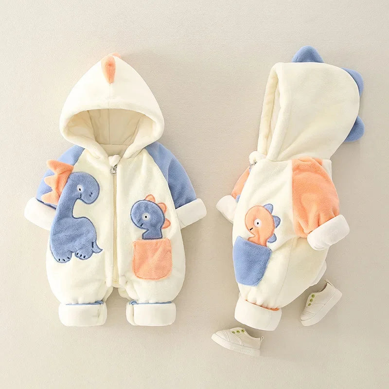 Neugeborenen Strampler Baby Bodys Dicker und Plüsch