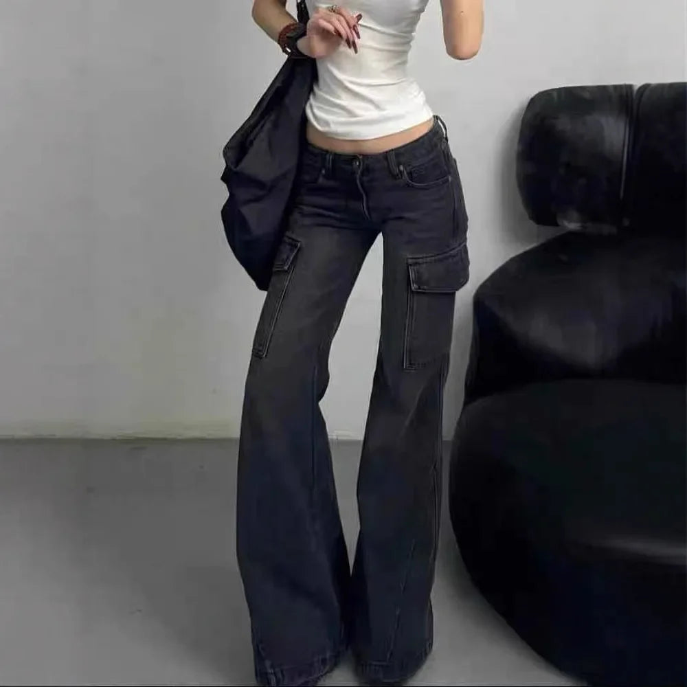 SlimCurve Jeans – Low Rise Bootcut Fit